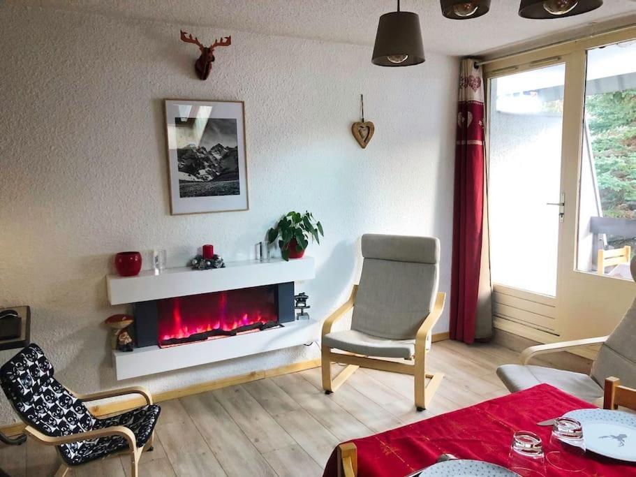 Serre Chevalier,Chantemerle,T2 Proche Pistes Saint-Chaffrey Exterior foto